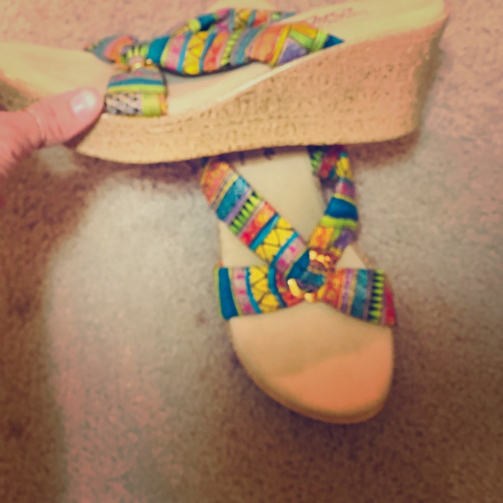 Wedge sandals